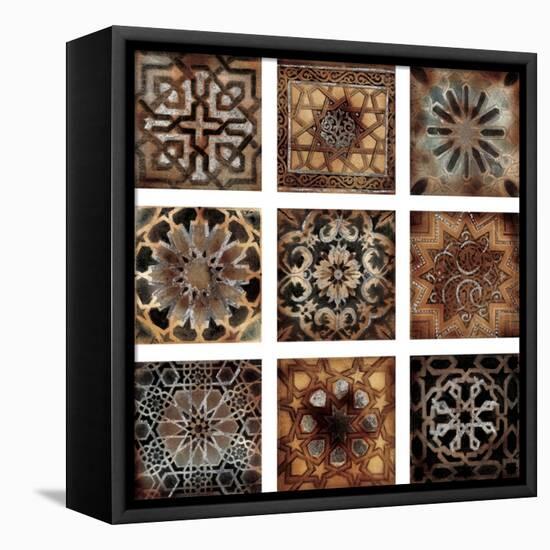 Turkish Tiles-Liz Jardine-Framed Stretched Canvas