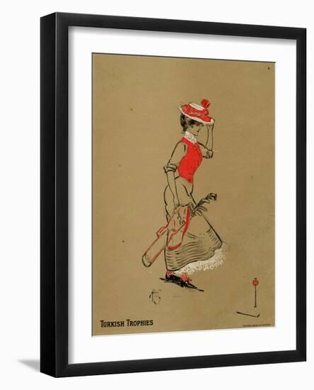 Turkish Trophies by Stan,  S. Anargyros Tobacco Co. National Museum of American History-null-Framed Art Print