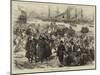 Turkish War Preparations, Landing Cavalry at Constantinople-null-Mounted Giclee Print