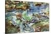 Turkish Woman by a Stream-John Singer Sargent-Stretched Canvas
