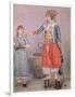 Turkish Woman with Her Slave-Jean-Etienne Liotard-Framed Giclee Print