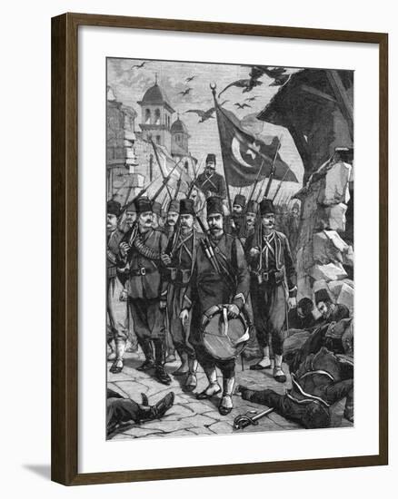 Turks Enter Larissa 1897-null-Framed Photographic Print