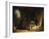 Turks in a Coffee House, 1855-60-Carl Spitzweg-Framed Giclee Print