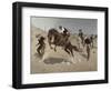 Turn Him Loose Bill-Frederic Sackrider Remington-Framed Giclee Print