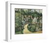 Turn in the Road, c.1881-Paul Cézanne-Framed Art Print