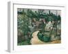 Turn In The Road-Paul Cezanne-Framed Giclee Print