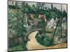 Turn In The Road-Paul Cezanne-Mounted Giclee Print