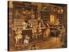 Turn of the Century Drug Store-Lee Dubin-Stretched Canvas