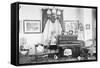 Turn of the Century Living Room-null-Framed Stretched Canvas