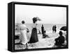 Turn of the Century Palm Beach-Science Source-Framed Stretched Canvas