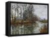 Turn of the Eure; Tournant De L'Eure-Gustave Loiseau-Framed Stretched Canvas