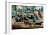 Turn Outs-Currier & Ives-Framed Art Print