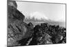 Turnagain Arm from Alaska Railroad Route Photograph - Alaska-null-Mounted Poster