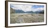 Turnagain Arm with Chugach Mountains in the background, Alaska, USA-null-Framed Photographic Print