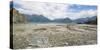 Turnagain Arm with Chugach Mountains in the background, Alaska, USA-null-Stretched Canvas