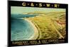 Turnberry Hotel and Golf Courses, Poster Advertising British Railways-null-Mounted Giclee Print