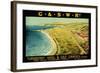 Turnberry Hotel and Golf Courses, Poster Advertising British Railways-null-Framed Giclee Print