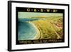 Turnberry Hotel and Golf Courses, Poster Advertising British Railways-null-Framed Giclee Print