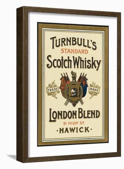 Turnbull's Whiskey, of Hawick, Scotland-null-Framed Art Print