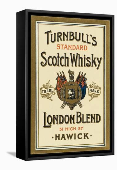 Turnbull's Whiskey, of Hawick, Scotland-null-Framed Stretched Canvas