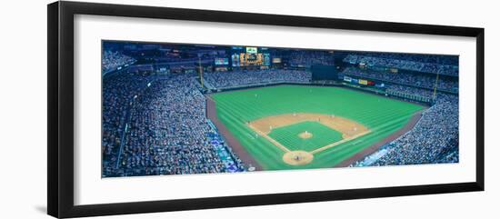 Turner Field at Night, World Champion Braves, Atlanta, Georgia-null-Framed Photographic Print