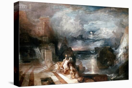 Turner: Hero & Leander-J. M. W. Turner-Stretched Canvas