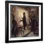 Turner Varnishing, 1837-Axel Hjalmar Ender-Framed Giclee Print