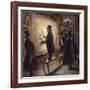 Turner Varnishing, 1837-Axel Hjalmar Ender-Framed Giclee Print