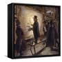 Turner Varnishing, 1837-Axel Hjalmar Ender-Framed Stretched Canvas