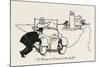 Turning Left-William Heath Robinson-Mounted Art Print