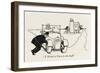 Turning Left-William Heath Robinson-Framed Art Print