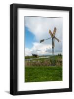 Turning Old Metal Windmill-Ruud Morijn-Framed Photographic Print