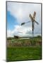 Turning Old Metal Windmill-Ruud Morijn-Mounted Photographic Print