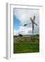 Turning Old Metal Windmill-Ruud Morijn-Framed Photographic Print