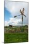 Turning Old Metal Windmill-Ruud Morijn-Mounted Photographic Print