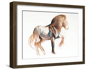 Turning (Przewalski), 2013-Mark Adlington-Framed Giclee Print