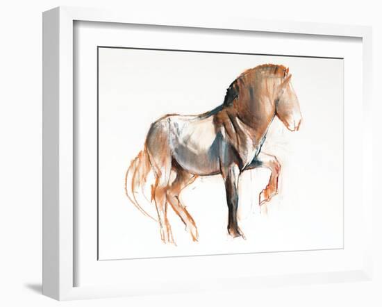 Turning (Przewalski), 2013-Mark Adlington-Framed Giclee Print