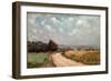 Turning Road Or, View of the Seine, 1875-Alfred Sisley-Framed Giclee Print