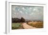 Turning Road Or, View of the Seine, 1875-Alfred Sisley-Framed Giclee Print