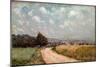Turning Road Or, View of the Seine, 1875-Alfred Sisley-Mounted Giclee Print