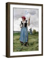 Turning the Hay-Julien Dupré-Framed Giclee Print