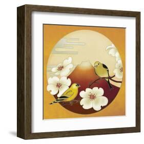 Turning to Each Other II-Sybil Shane-Framed Art Print