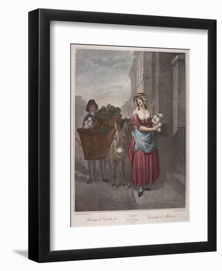 Turnips and Carrots Ho, Cries of London, C1870-Francis Wheatley-Framed Giclee Print