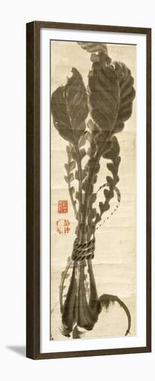 Turnips-Jakuchu Ito-Framed Premium Giclee Print