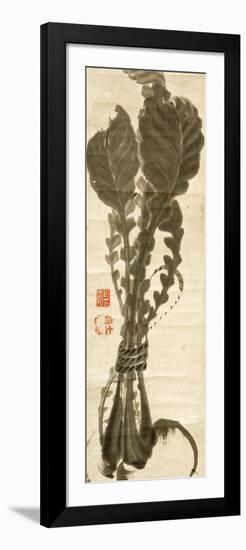 Turnips-Jakuchu Ito-Framed Premium Giclee Print