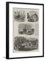 Turnpike-Gates in and Near London Just Demolished-null-Framed Giclee Print