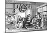 Turnspit Dog at Work in the Inn at Newcastle, Carmarthen, Wales, C1800-null-Mounted Giclee Print