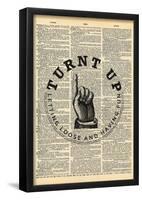 Turnt Up-null-Framed Poster