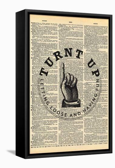 Turnt Up-null-Framed Stretched Canvas