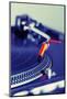 Turntable Playing Vinyl Record-hurricanehank-Mounted Photographic Print